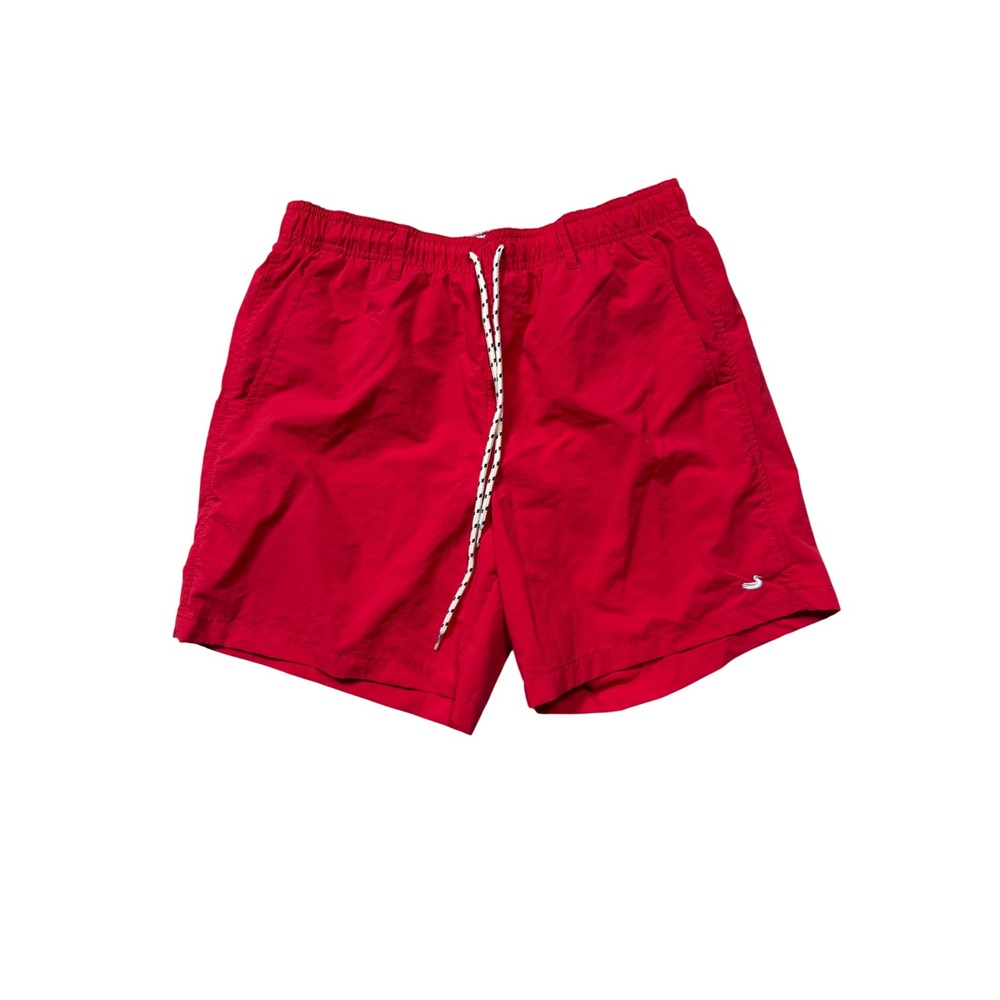 Southern Tide Red Swim Trunks – XS
